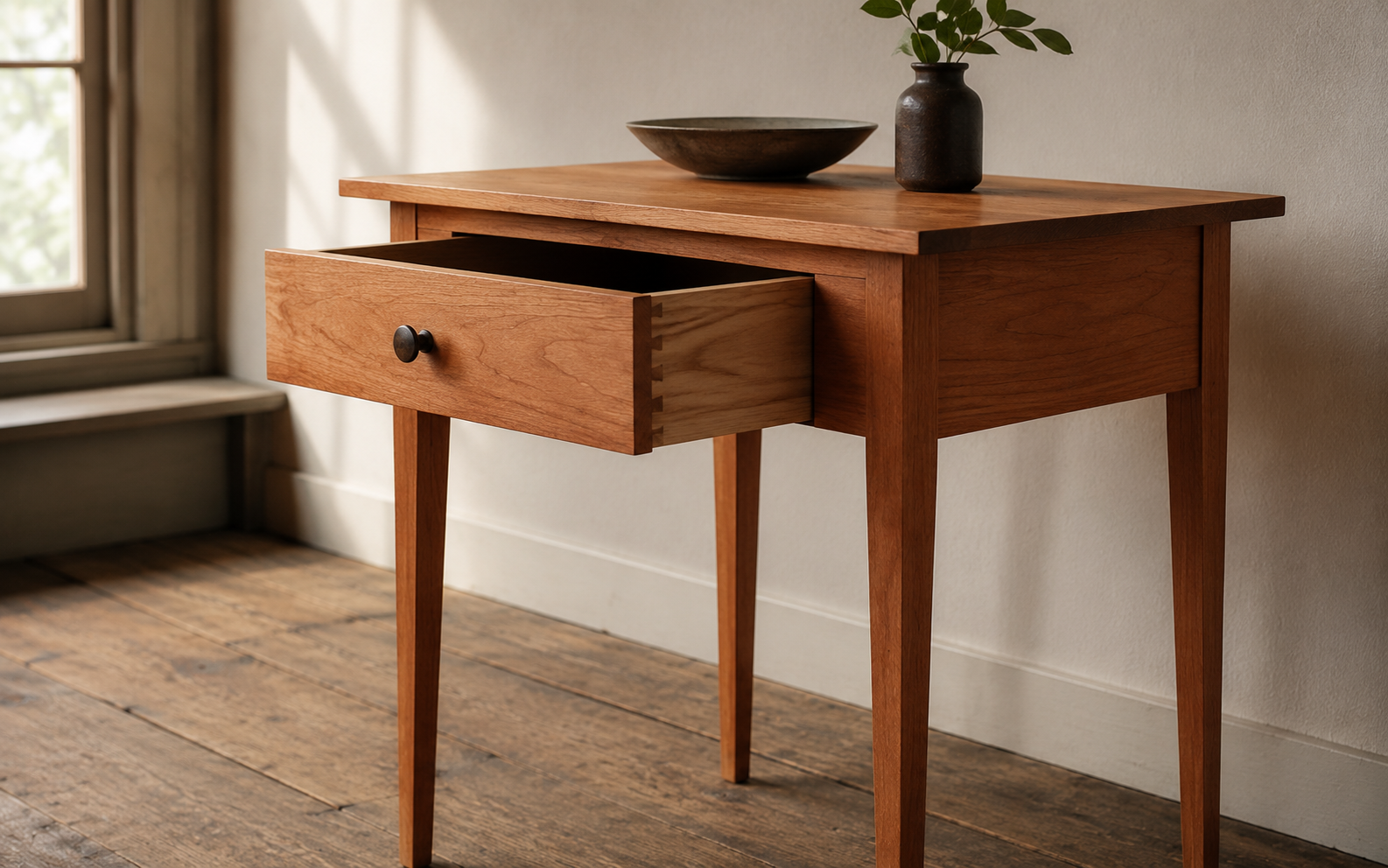 Shaker side table — full plans