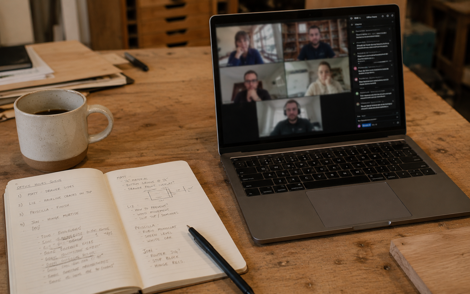 Office hours · April recap